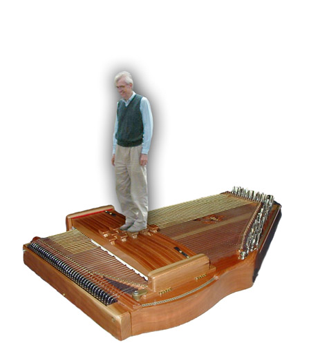 image of Carey on autoharp